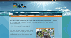 Desktop Screenshot of berkatairlaut.com