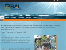 Tablet Screenshot of berkatairlaut.com